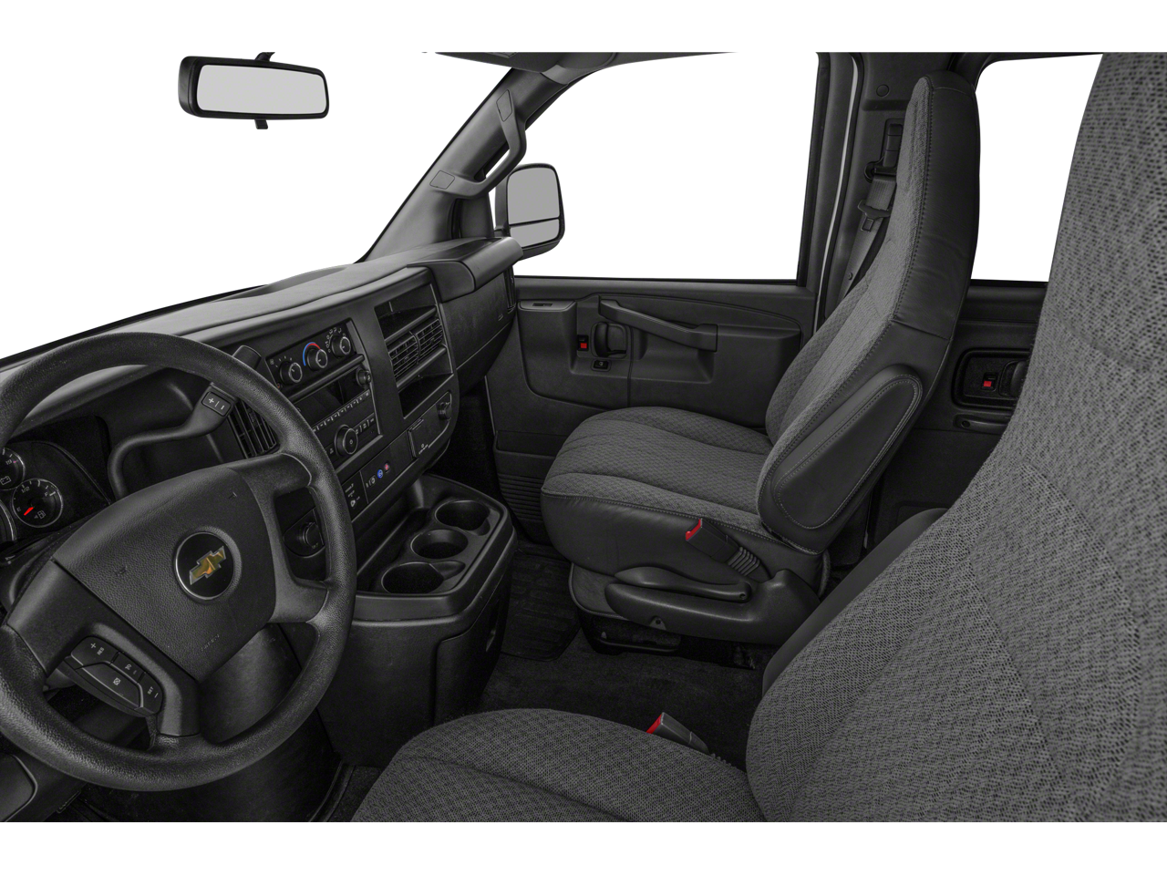 2024 Chevrolet Express 3500 Passenger LT Extended Van 3D