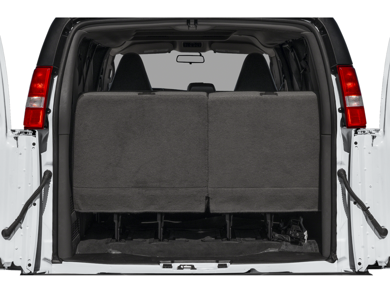 2024 Chevrolet Express 3500 Passenger LT Extended Van 3D
