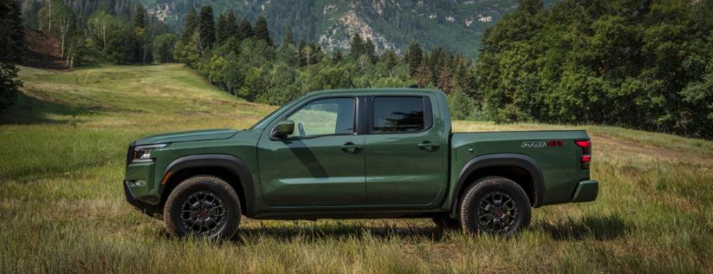 Side View of the 2022 Nissan Frontier