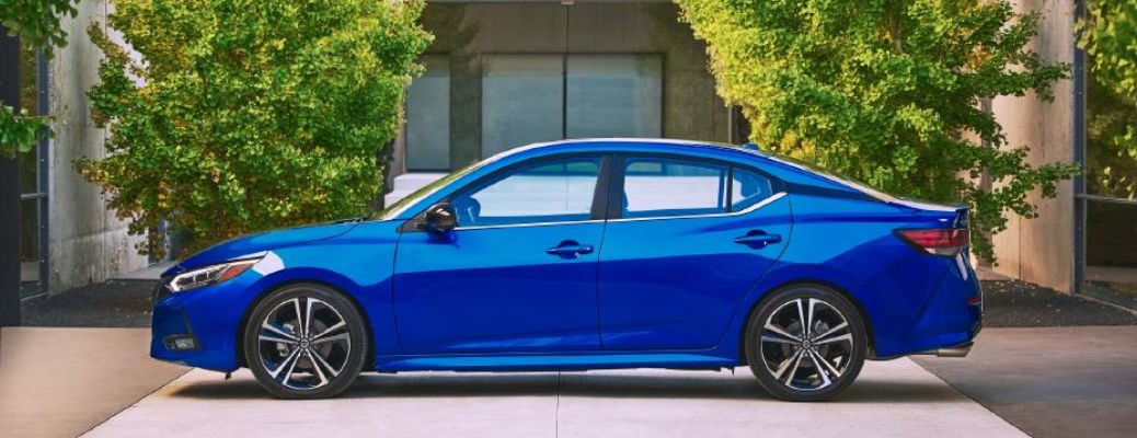 Side View of the 2022 Nissan Sentra