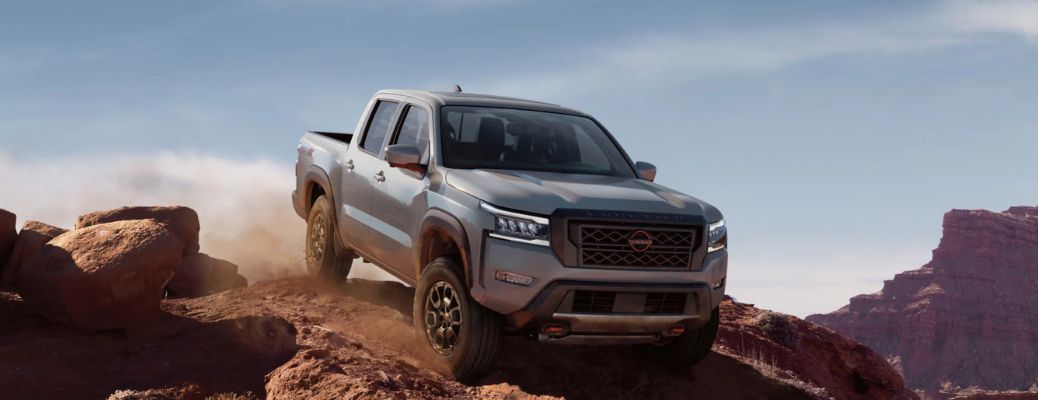 front view of the 2023 Nissan Frontier