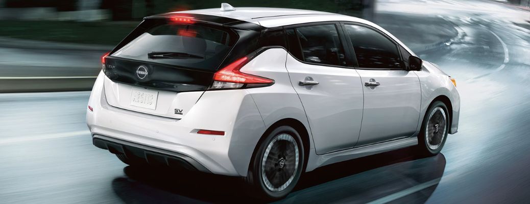 Rear View of the 2023 Nissan LEAF