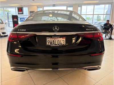 2024 Mercedes-Benz S-Class S 580 4MATIC® Sedan 4D