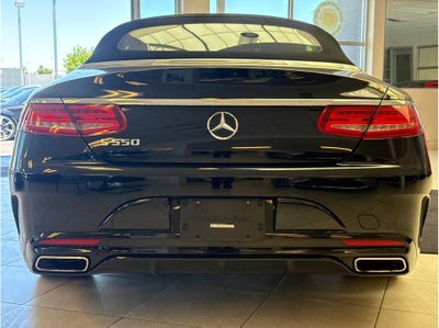 2017 Mercedes-Benz S-Class S 550 Cabriolet 2D