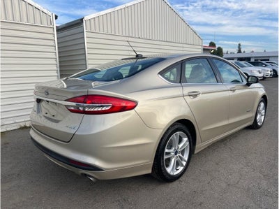 2018 Ford Fusion S Hybrid Sedan 4D