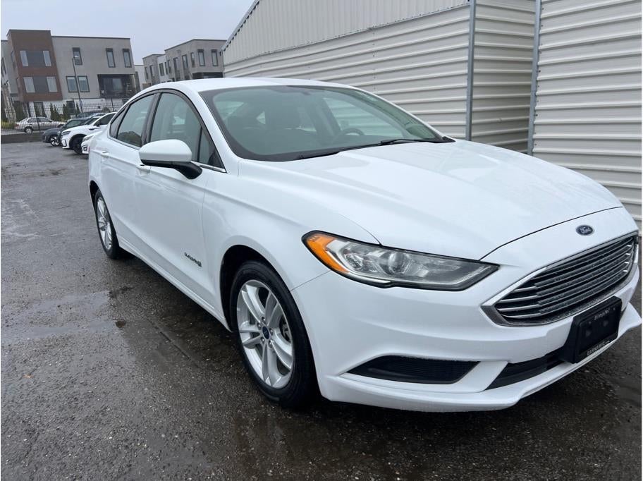 2018 Ford Fusion S Hybrid Sedan 4D