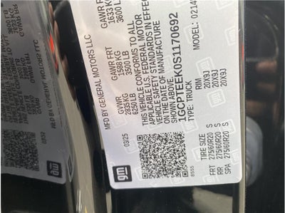 2025 Chevrolet Colorado Crew Cab Trail Boss Pickup 4D 5 ft