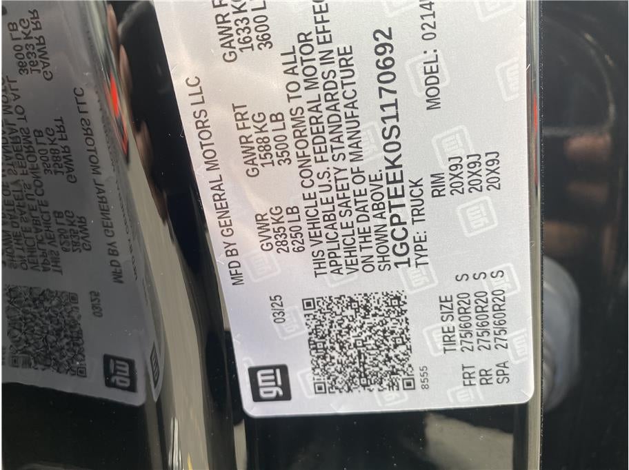 2025 Chevrolet Colorado Crew Cab Trail Boss Pickup 4D 5 ft