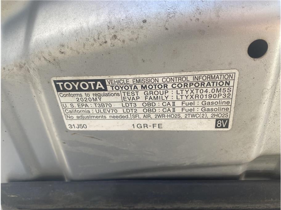 2020 Toyota 4Runner TRD Off-Road Premium Sport Utility 4D