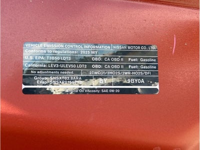 2025 Nissan Frontier PRO-4X