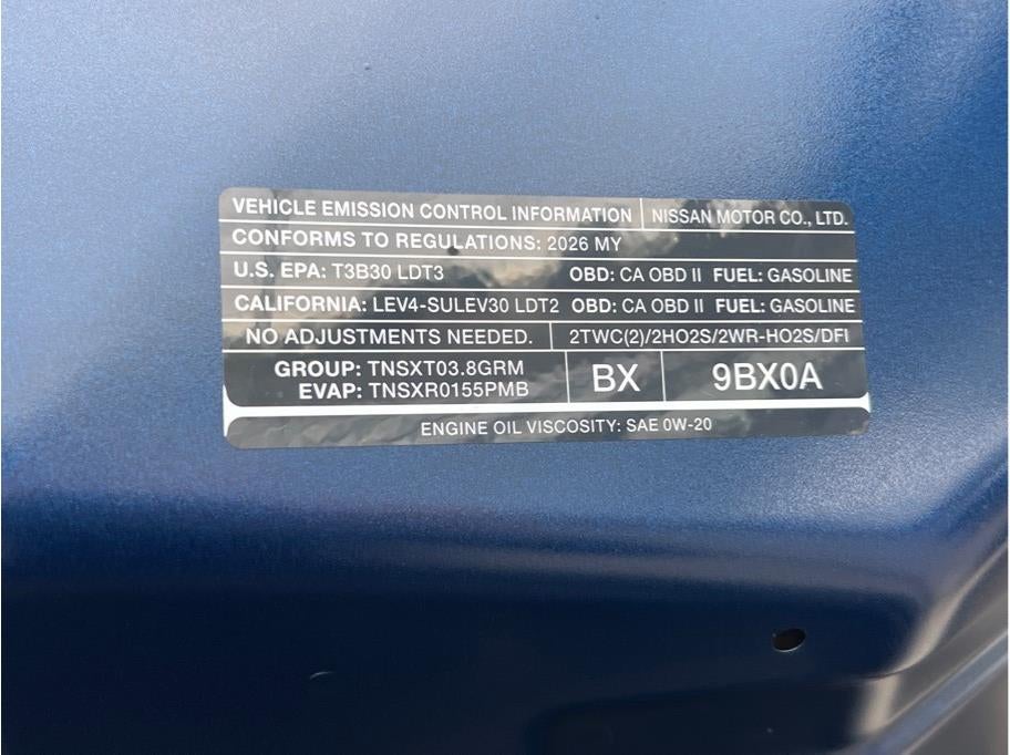 2026 Nissan Frontier SV Crew Cab