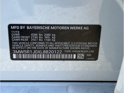 2020 BMW 3 Series 330i Sedan 4D