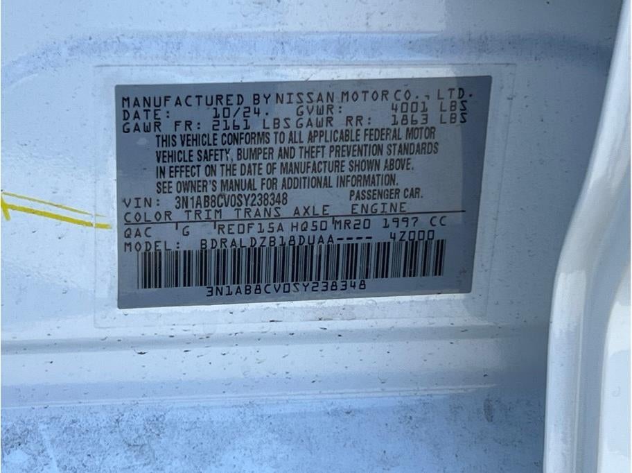 2025 Nissan Sentra SV Sedan 4D