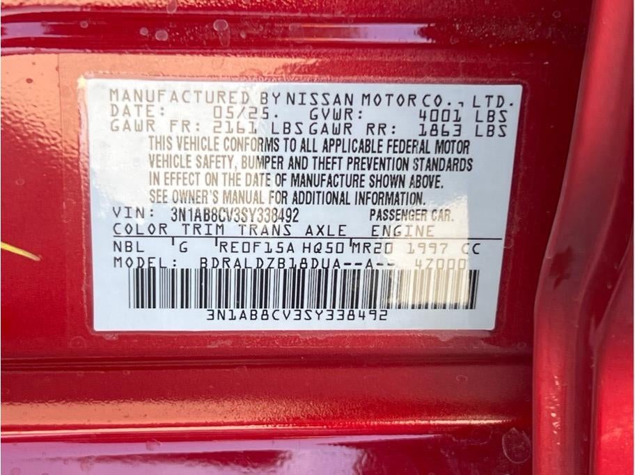 2025 Nissan Sentra SV