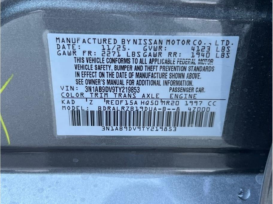 2026 Nissan Sentra SR Sedan 4D