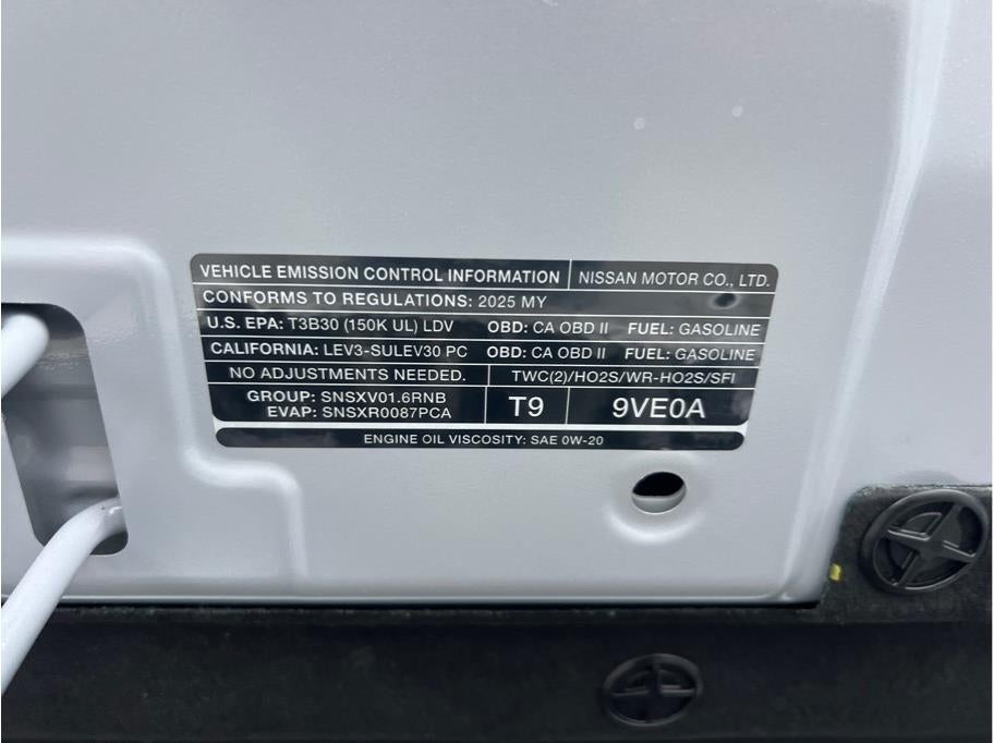 2025 Nissan Versa SV