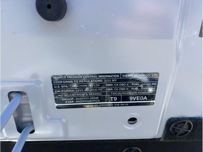 2025 Nissan Versa SV Sedan 4D