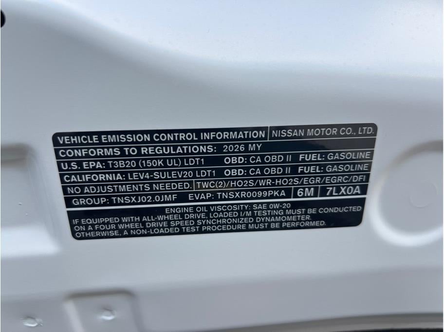 2026 Nissan Kicks S Sport Utility 4D