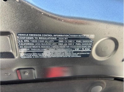 2026 Nissan Kicks MPV SV