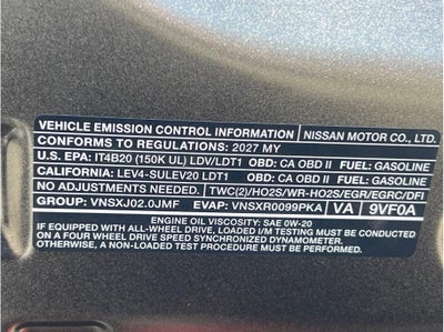 2027 Nissan Kicks MPV SV