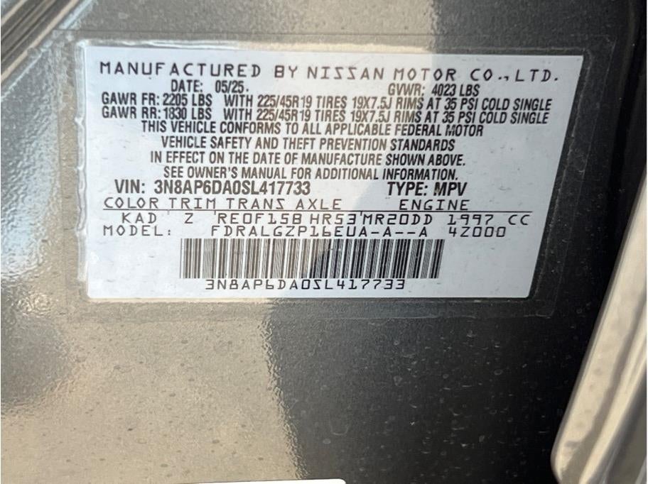 2025 Nissan Kicks SR Sport Utility 4D