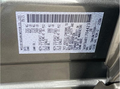 2026 Nissan Rogue S Sport Utility 4D