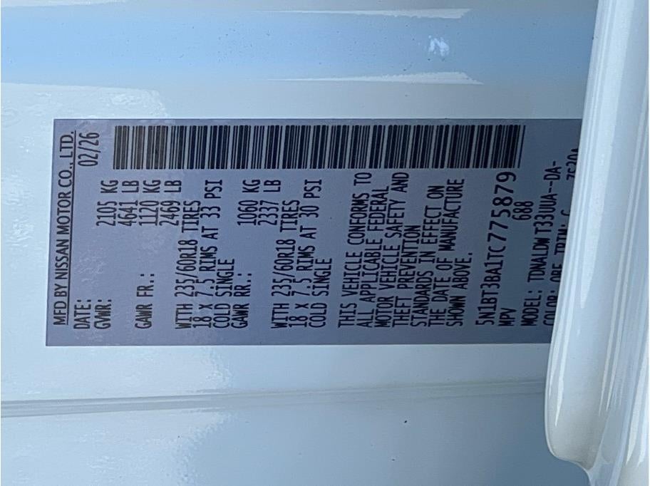 2026 Nissan Rogue 2026.5 SV