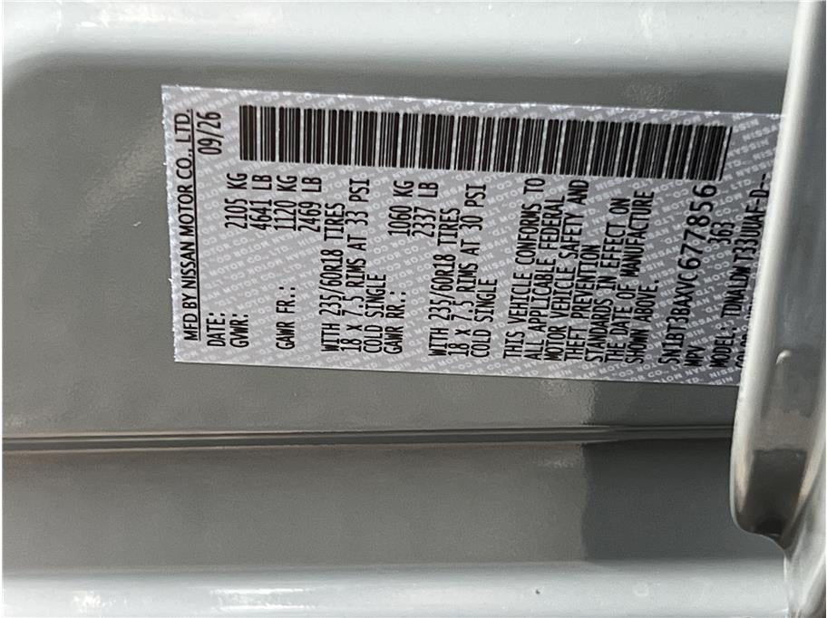 2027 Nissan Rogue SV