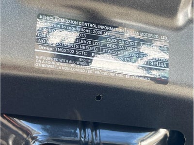 2026 Nissan Pathfinder SV Sport Utility 4D