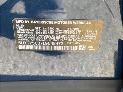 2020 BMW X3 xDrive30i Sport Utility 4D