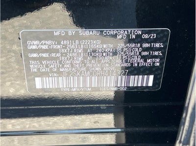2024 Subaru Forester Touring Sport Utility 4D
