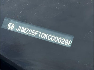 2019 Honda Clarity Plug-in Hybrid Sedan 4D