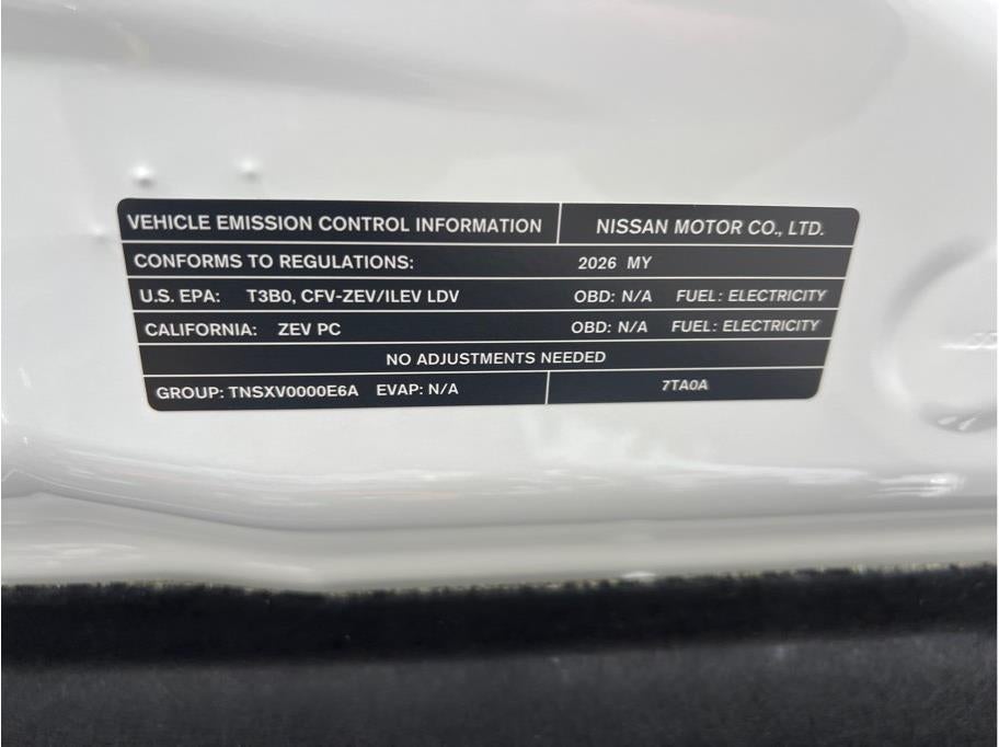 2026 Nissan LEAF S PLUS Hatchback 4D