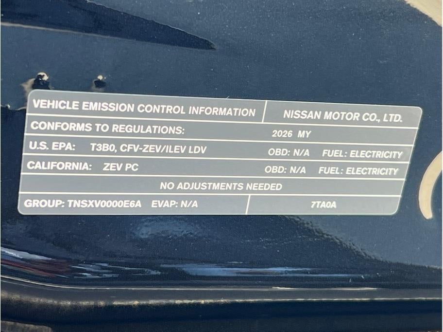 2026 Nissan LEAF S PLUS Hatchback 4D