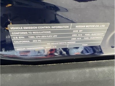 2026 Nissan Leaf S+