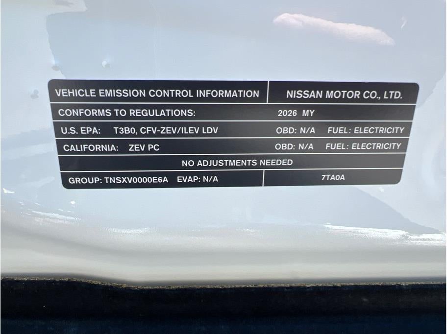 2026 Nissan Leaf S+