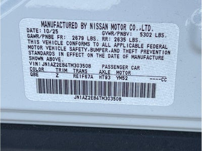 2026 Nissan Leaf Platinum+