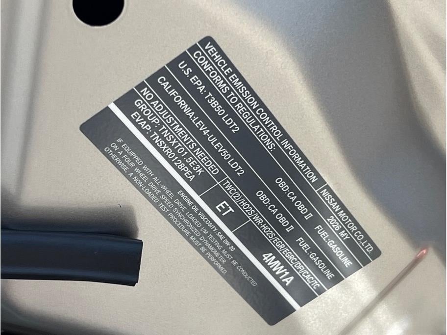 2026 Nissan Rogue Platinum (2026.5) Sport Utility 4D