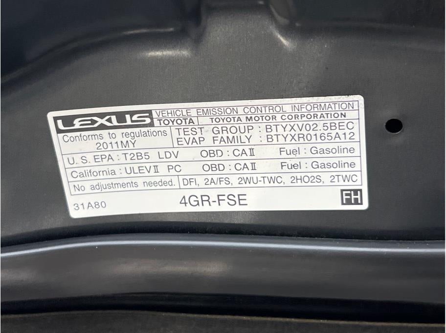 2011 Lexus IS IS 250 Sedan 4D