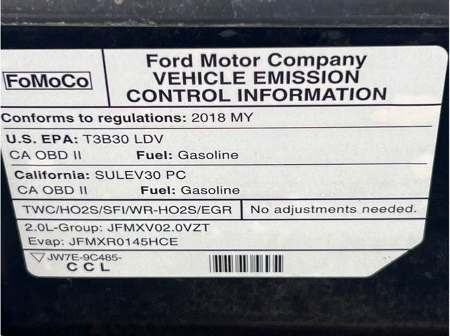 2018 Ford Fusion S Hybrid Sedan 4D