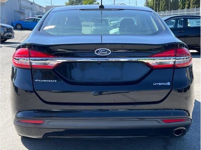 2018 Ford Fusion S Hybrid Sedan 4D