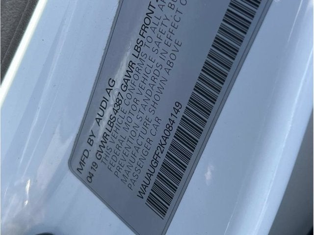 2019 Audi A3 Titanium Sedan 4D