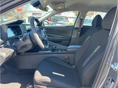 2026 Hyundai Elantra Hybrid Blue