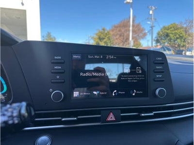 2026 Hyundai Elantra Hybrid Blue