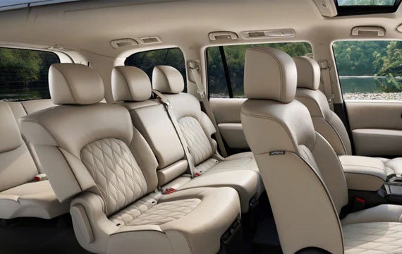 2023 Nissan Armada showing 8 seats | San Leandro Nissan in San Leandro CA