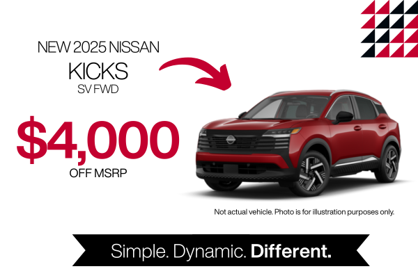 2025 Nissan Kicks SV FWD