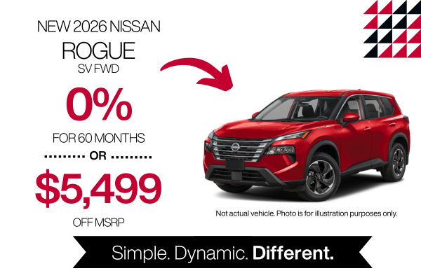 2026 Nissan Rogue SV FWD