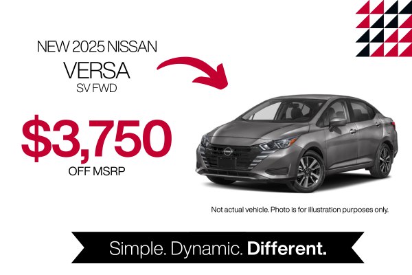 2025 Nissan Versa SV FWD
