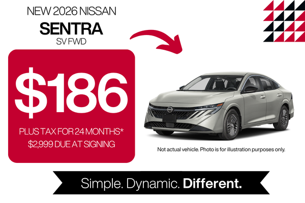 2026 Nissan Sentra SV FWD