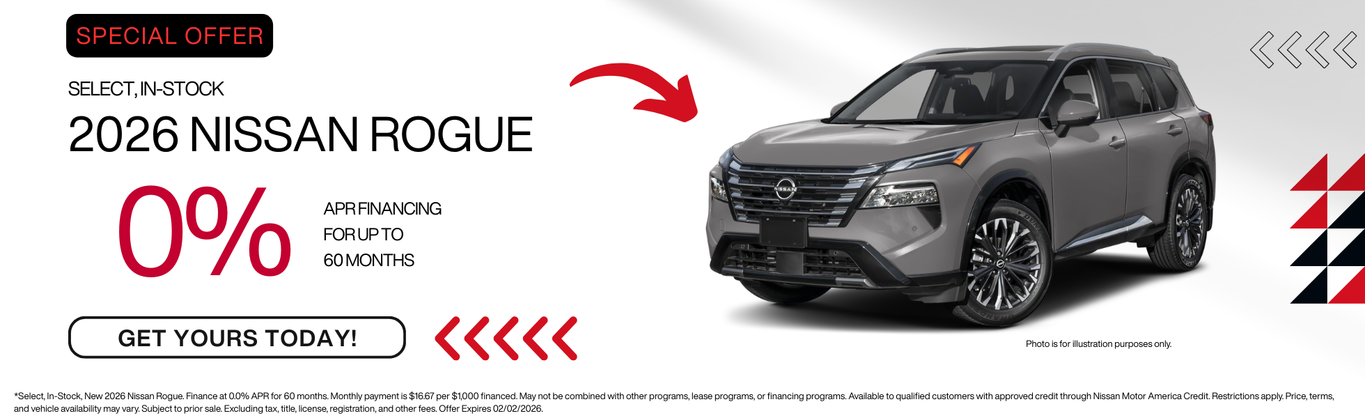 Get Your 2026 Nissan Rogue at San Leandro Nissan!